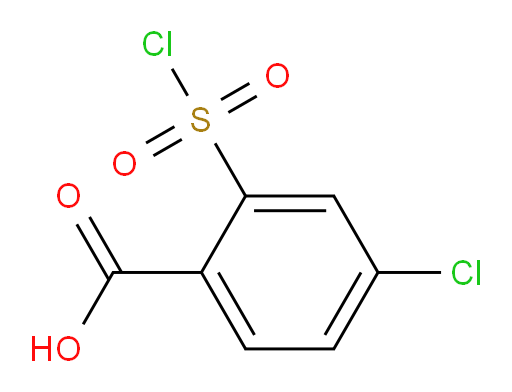 4-chloro-2-(chlorosulfonyl)benzoic acid