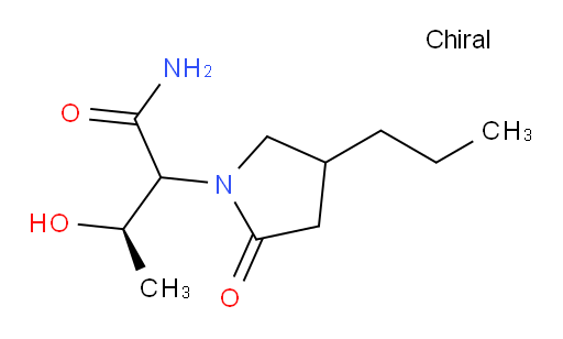 (3R)-3-hydroxy-2-(2-oxo-4-propylpyrrolidin-1-yl)butanamide