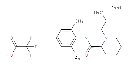 (S)-N-(2,6-dimethylphenyl)-1-propylpiperidine-2-carboxamide 2,2,2-trifluoroacetate