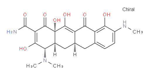(4S,4aS,5aR,12aS)-4-(dimethylamino)-3,10,12,12a-tetrahydroxy-9-(methylamino)-1,11-dioxo-1,4,4a,5,5a,6,11,12a-octahydrotetracene-2-carboxamide