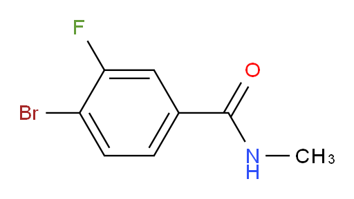 4-Bromo-3-fluoro-N-methylbenzamide