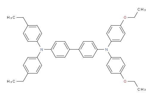 N4,N4-bis(4-ethoxyphenyl)-N4',N4'-bis(4-ethylphenyl)-[1,1'-biphenyl]-4,4'-diamine