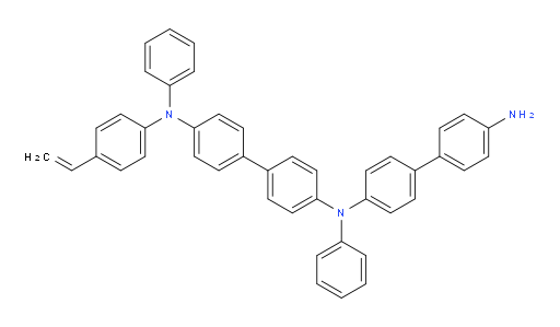 N4-(4'-amino-[1,1'-biphenyl]-4-yl)-N4,N4'-diphenyl-N4'-(4-vinylphenyl)-[1,1'-biphenyl]-4,4'-diamine