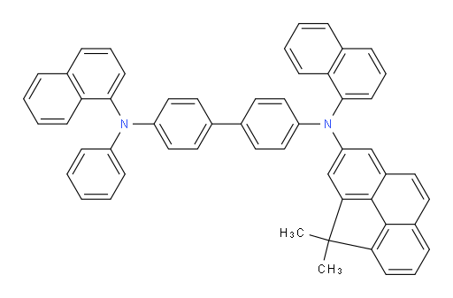 N4-(4,4-dimethyl-4H-cyclopenta[def]phenanthren-2-yl)-N4,N4'-di(naphthalen-1-yl)-N4'-phenyl-[1,1'-biphenyl]-4,4'-diamine