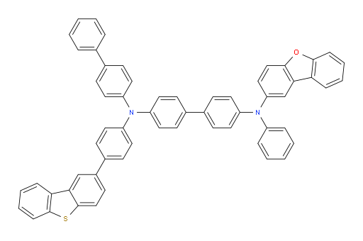 N4-([1,1'-biphenyl]-4-yl)-N4'-(dibenzo[b,d]furan-2-yl)-N4-(4-(dibenzo[b,d]thiophen-2-yl)phenyl)-N4'-phenyl-[1,1'-biphenyl]-4,4'-diamine