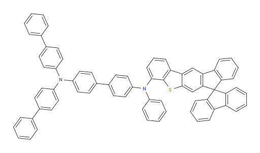 N4,N4-di([1,1'-biphenyl]-4-yl)-N4'-phenyl-N4'-(spiro[benzo[b]fluoreno[3,2-d]thiophene-7,9'-fluoren]-4-yl)-[1,1'-biphenyl]-4,4'-diamine