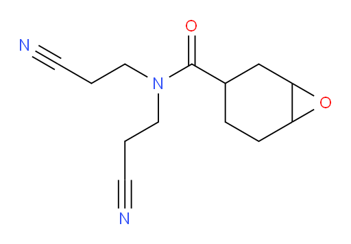 N,N-bis(2-cyanoethyl)-7-oxabicyclo[4.1.0]heptane-3-carboxamide