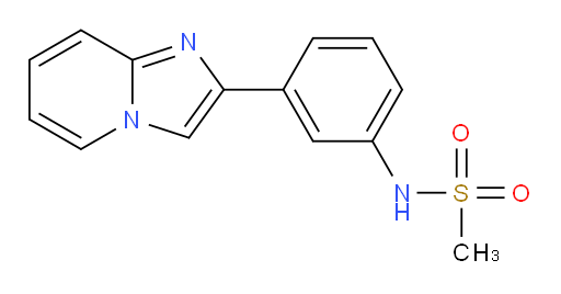 N-(3-(imidazo[1,2-a]pyridin-2-yl)phenyl)methanesulfonamide