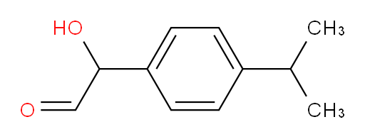 2-hydroxy-2-(4-isopropylphenyl)acetaldehyde