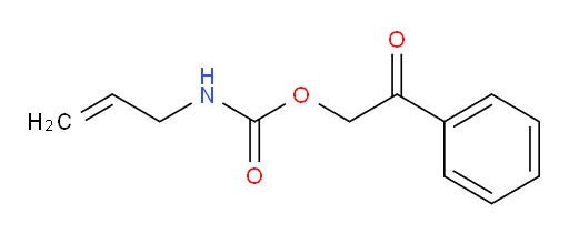 2-oxo-2-phenylethyl allylcarbamate
