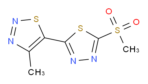 4-methyl-5-(5-(methylsulfonyl)-1,3,4-thiadiazol-2-yl)-1,2,3-thiadiazole
