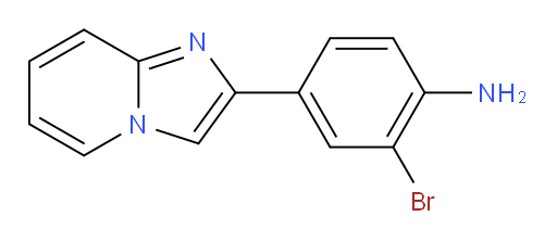 2-bromo-4-(imidazo[1,2-a]pyridin-2-yl)aniline