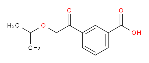 3-(2-isopropoxyacetyl)benzoic acid