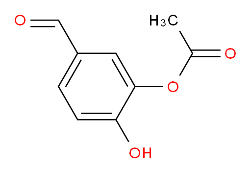 5-formyl-2-hydroxyphenyl acetate