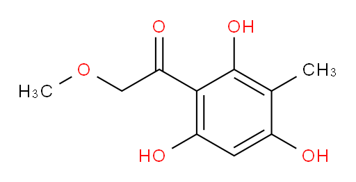 2-methoxy-1-(2,4,6-trihydroxy-3-methylphenyl)ethanone