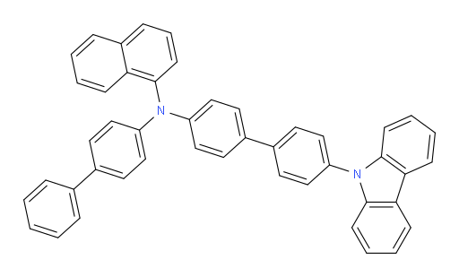 N-(4'-(9H-carbazol-9-yl)-[1,1'-biphenyl]-4-yl)-N-([1,1'-biphenyl]-4-yl)naphthalen-1-amine