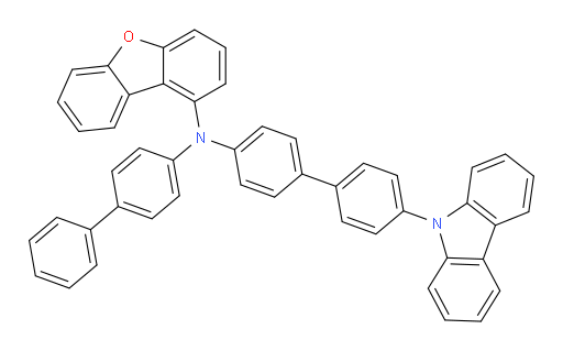 N-(4'-(9H-carbazol-9-yl)-[1,1'-biphenyl]-4-yl)-N-([1,1'-biphenyl]-4-yl)dibenzo[b,d]furan-1-amine