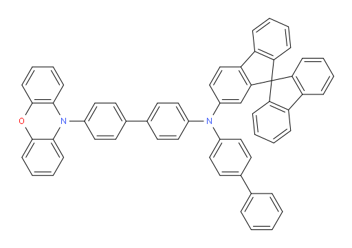 N-(4'-(10H-phenoxazin-10-yl)-[1,1'-biphenyl]-4-yl)-N-([1,1'-biphenyl]-4-yl)-9,9'-spirobi[fluoren]-2-amine