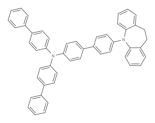 N,N-di([1,1'-biphenyl]-4-yl)-4'-(10,11-dihydro-5H-dibenzo[b,f]azepin-5-yl)-[1,1'-biphenyl]-4-amine