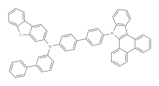 N-(4'-(9H-dibenzo[a,c]carbazol-9-yl)-[1,1'-biphenyl]-4-yl)-N-([1,1'-biphenyl]-3-yl)dibenzo[b,d]thiophen-3-amine