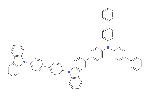 N-(4-(9-(4'-(9H-carbazol-9-yl)-[1,1'-biphenyl]-4-yl)-9H-carbazol-3-yl)phenyl)-N-([1,1'-biphenyl]-4-yl)-[1,1'-biphenyl]-4-amine