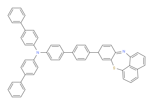 N,N-di([1,1'-biphenyl]-4-yl)-4'-(9H-benzo[b]naphtho[1,8-ef][1,4]thiazepin-9-yl)-[1,1'-biphenyl]-4-amine