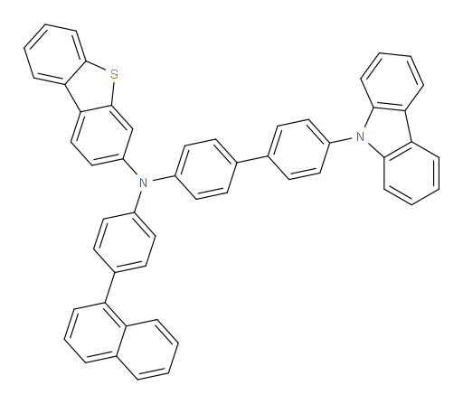 N-(4'-(9H-carbazol-9-yl)-[1,1'-biphenyl]-4-yl)-N-(4-(naphthalen-1-yl)phenyl)dibenzo[b,d]thiophen-3-amine