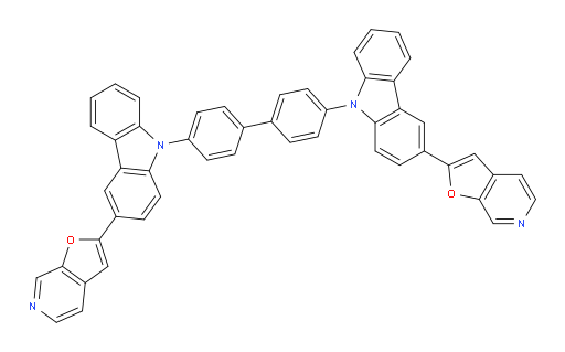 4,4'-bis(3-(furo[2,3-c]pyridin-2-yl)-9H-carbazol-9-yl)-1,1'-biphenyl