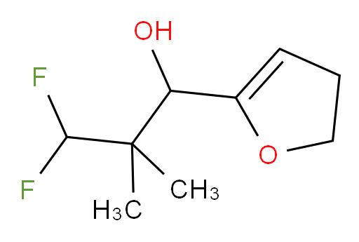 1-(4,5-dihydrofuran-2-yl)-3,3-difluoro-2,2-dimethylpropan-1-ol