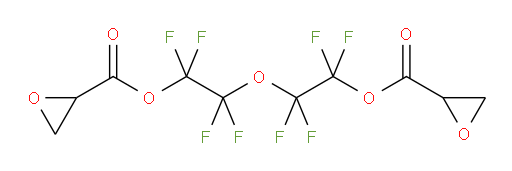 oxybis(1,1,2,2-tetrafluoroethane-2,1-diyl) bis(oxirane-2-carboxylate)
