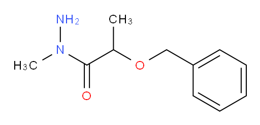 2-(benzyloxy)-N-methylpropanehydrazide