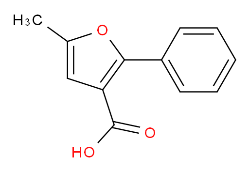 5-methyl-2-phenylfuran-3-carboxylic acid