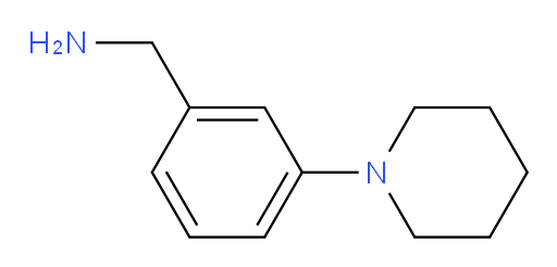 [3-(piperidin-1-yl)phenyl]methanamine