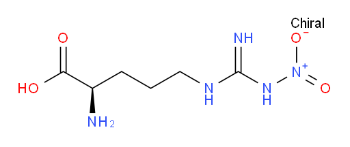 (2R)-2-amino-5-(N'-nitrocarbamimidamido)pentanoic acid