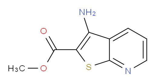 methyl 3-aminothieno[2,3-b]pyridine-2-carboxylate