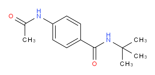 N-tert-butyl-4-acetamidobenzamide
