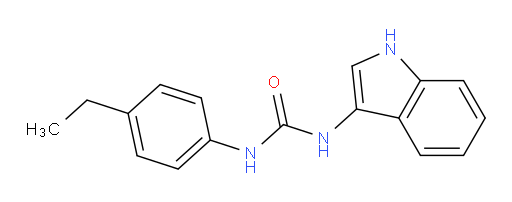 1-(4-ethylphenyl)-3-(1H-indol-3-yl)urea