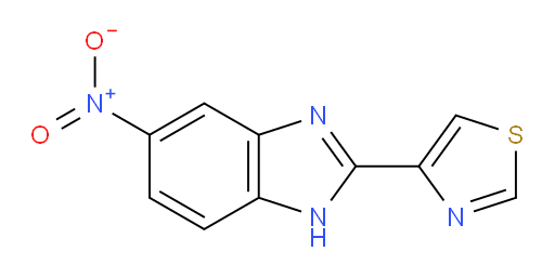 5-nitro-2-(1,3-thiazol-4-yl)-1H-1,3-benzodiazole