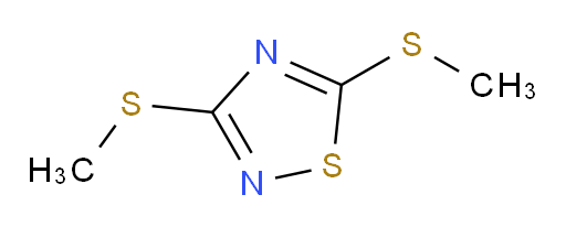 bis(methylsulfanyl)-1,2,4-thiadiazole