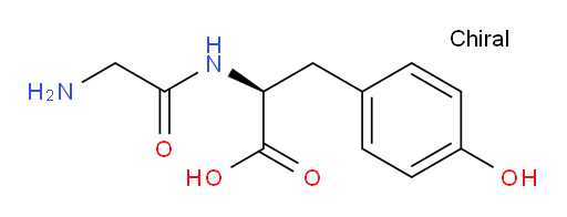 (2S)-2-(2-aminoacetamido)-3-(4-hydroxyphenyl)propanoic acid