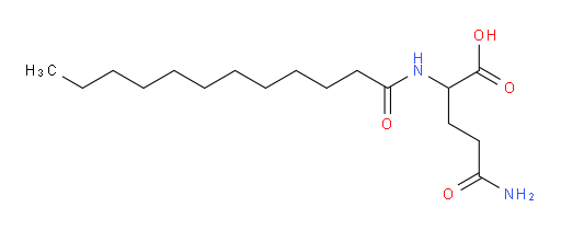 4-carbamoyl-2-dodecanamidobutanoic acid
