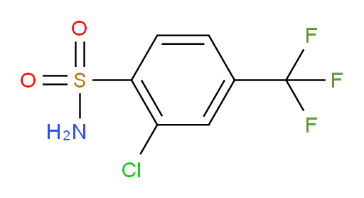 2-chloro-4-(trifluoromethyl)benzene-1-sulfonamide