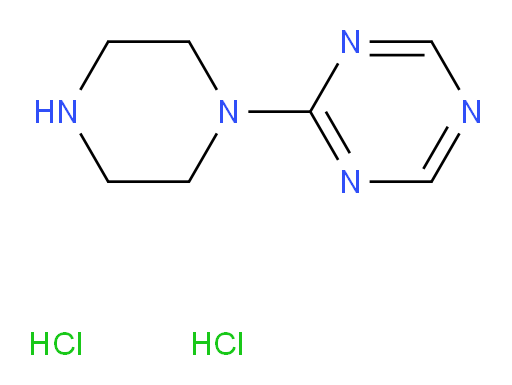 2-(piperazin-1-yl)-1,3,5-triazine dihydrochloride