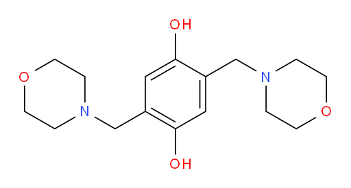 2,5-bis[(morpholin-4-yl)methyl]benzene-1,4-diol