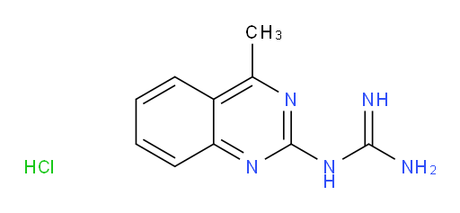 N-(4-methylquinazolin-2-yl)guanidine hydrochloride