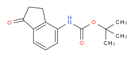 tert-butyl (1-oxo-2,3-dihydro-1H-inden-4-yl)carbamate