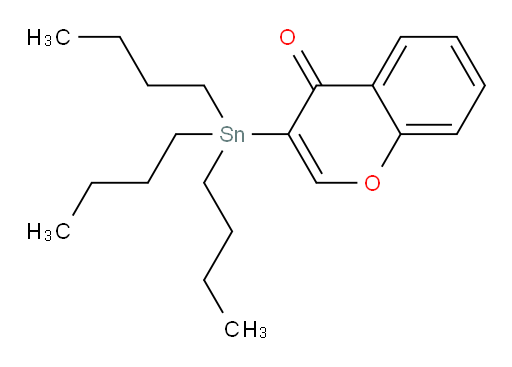 3-(tributylstannyl)-4H-chromen-4-one