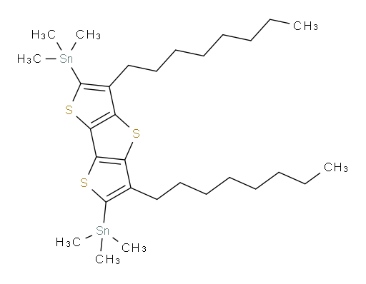 (3,5-dioctyldithieno[3,2-b:2',3'-d]thiophene-2,6-diyl)bis(trimethylstannane)
