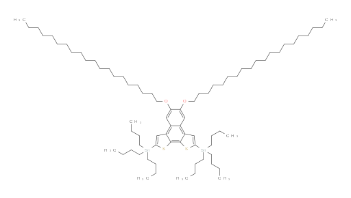 (5,6-bis(icosyloxy)naphtho[2,1-b:3,4-b']dithiophene-2,9-diyl)bis(tributylstannane)