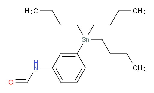 N-(3-(tributylstannyl)phenyl)formamide